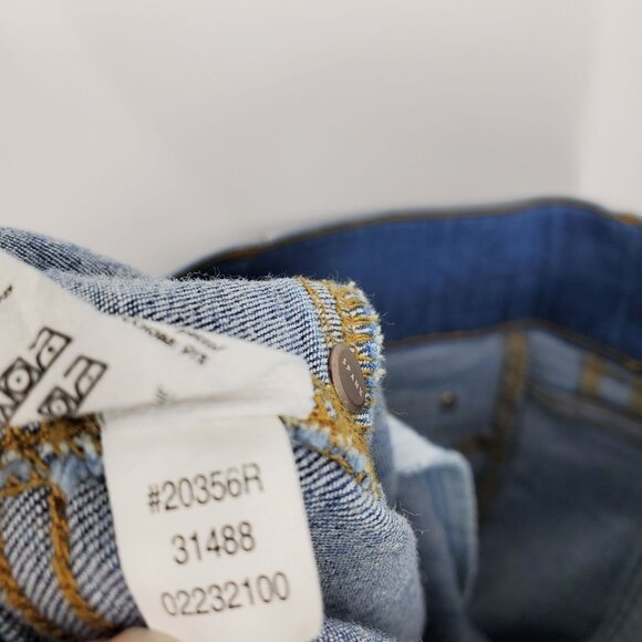 Spanx High Rise Medium Wash Pull On Straight Leg Women's Denim Jeans Size 1X - Picture 7 of 7